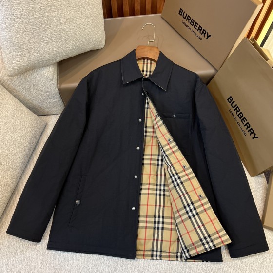 버버리 남성 양면 자켓