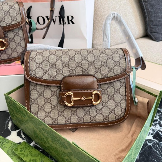 GUCCI 구찌 Horsebit 1955 크로스백