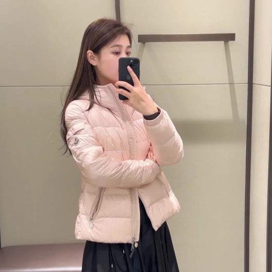 몽클레어 Gles 후드 쇼트 다운 재킷