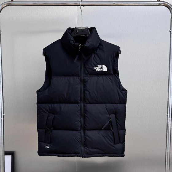 노스페이스 남여공용 무광 패딩 조끼